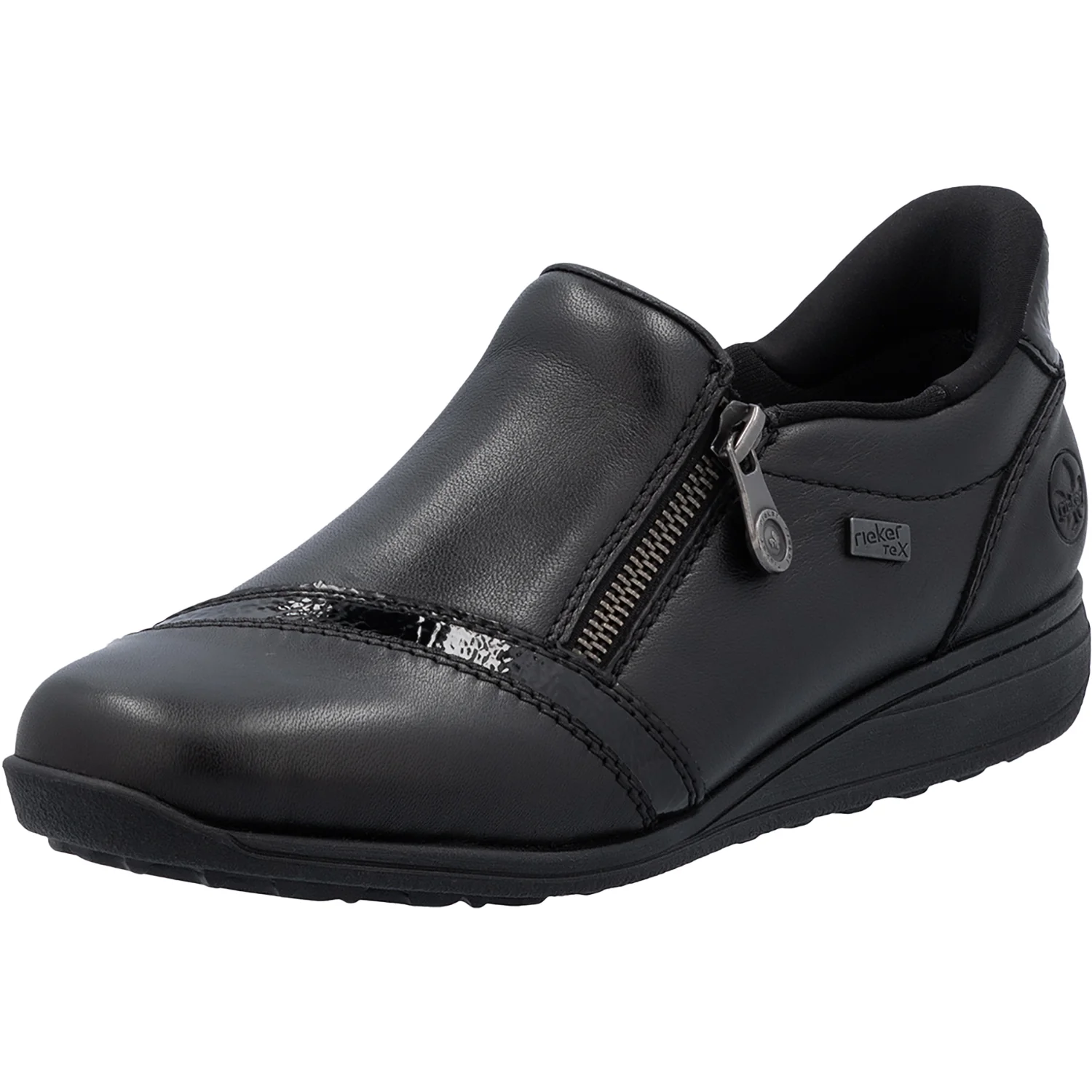 Rieker 47264-00 Women's Slip Ons Traditional Schwarz/Black/Schwarz - Image 5