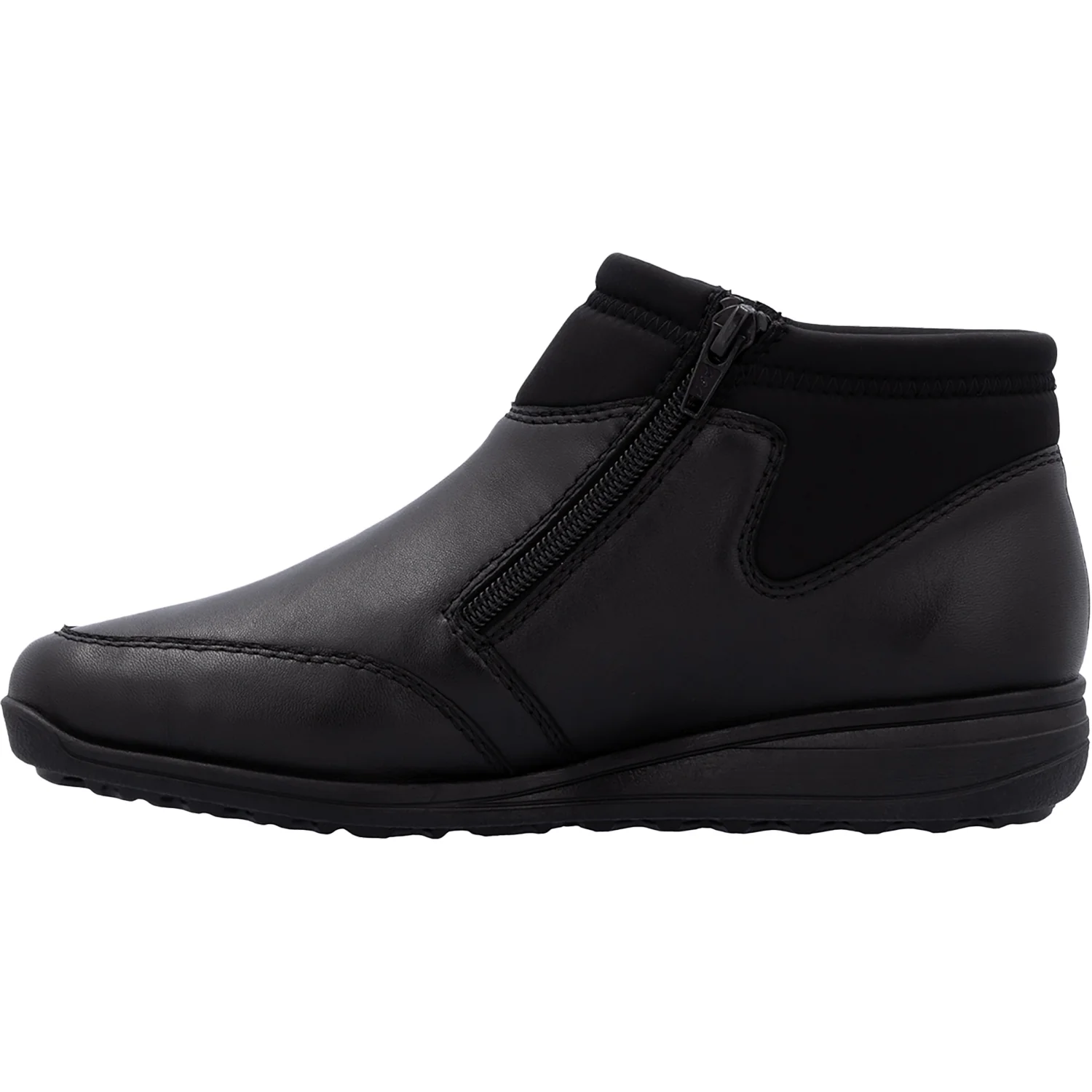 Rieker 47270-00 Women's Booties Schwarz/Schwarz - Image 3
