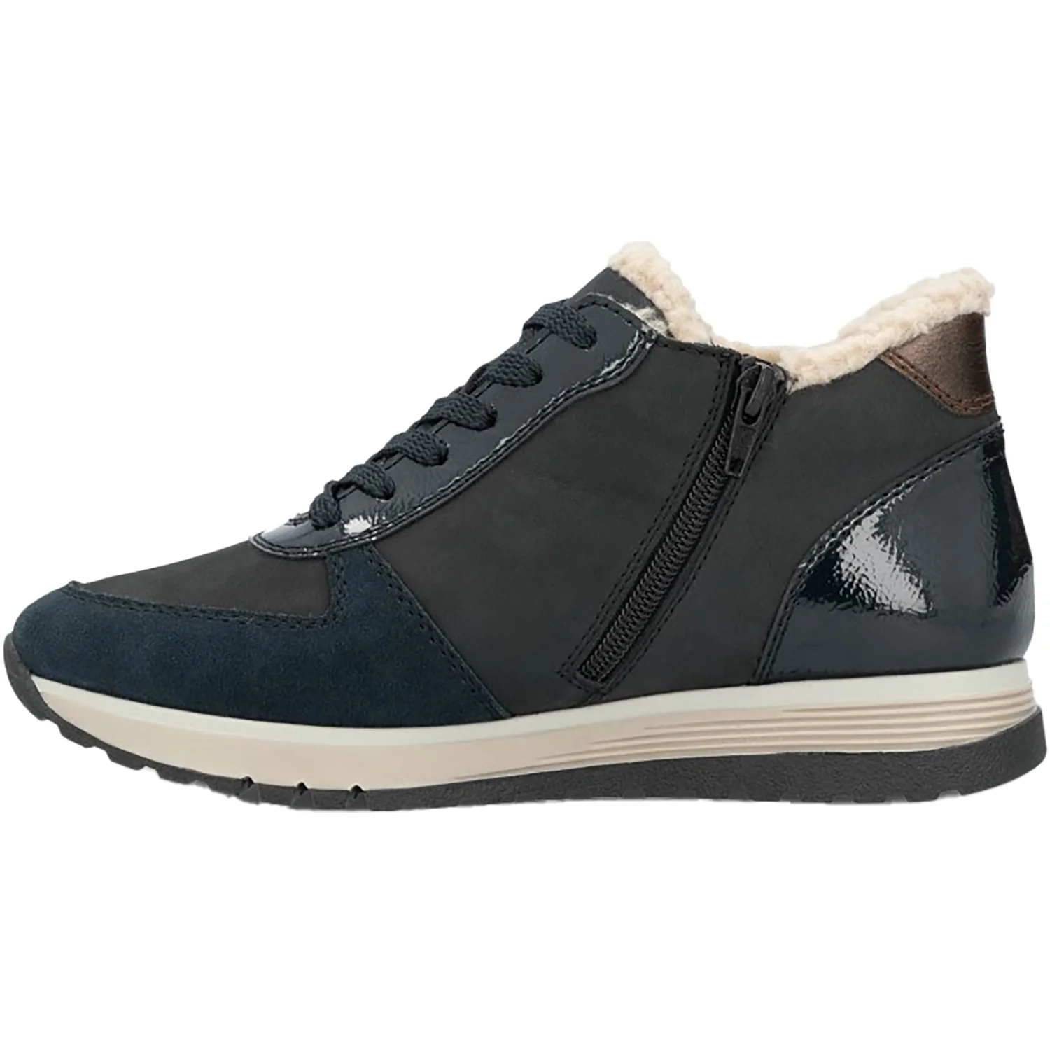 Rieker 49004-14 Women's Shoes Pazifik/Pazifik Synthetic - Image 3