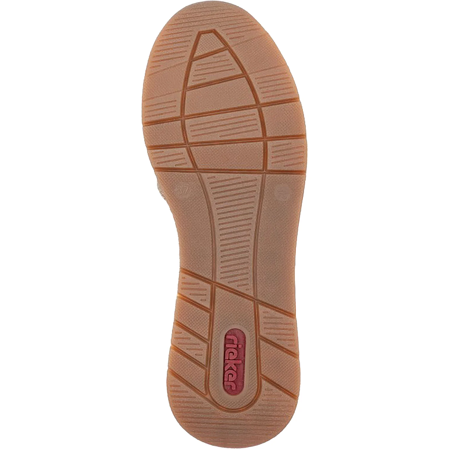 Rieker 58902-64 Women's Shoes Fango/Ginger/Gold Combi Synthetic - Image 4