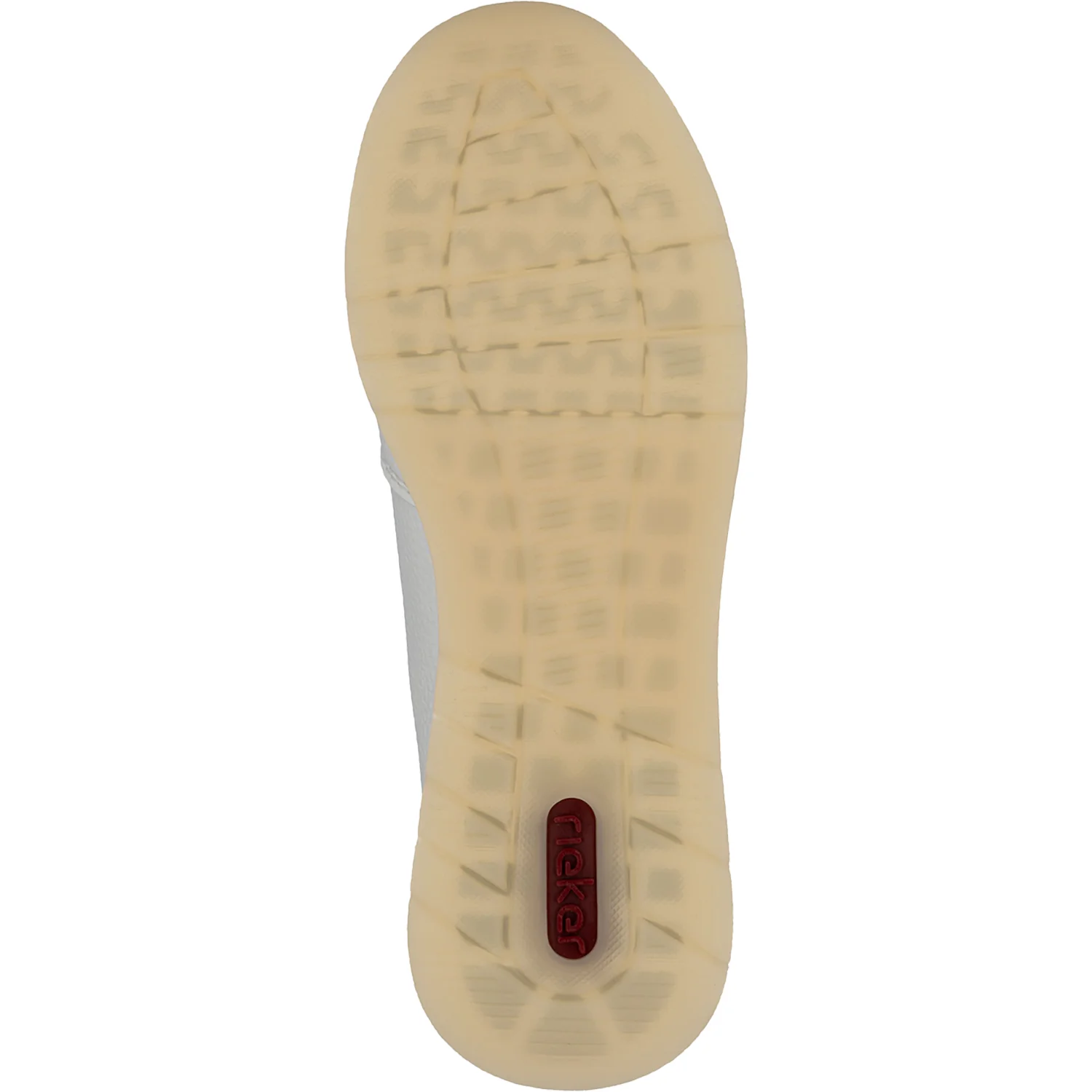 Rieker 58902-80 Women's Shoes Weiss/Porzellan/Muschel Synthetic - Image 4