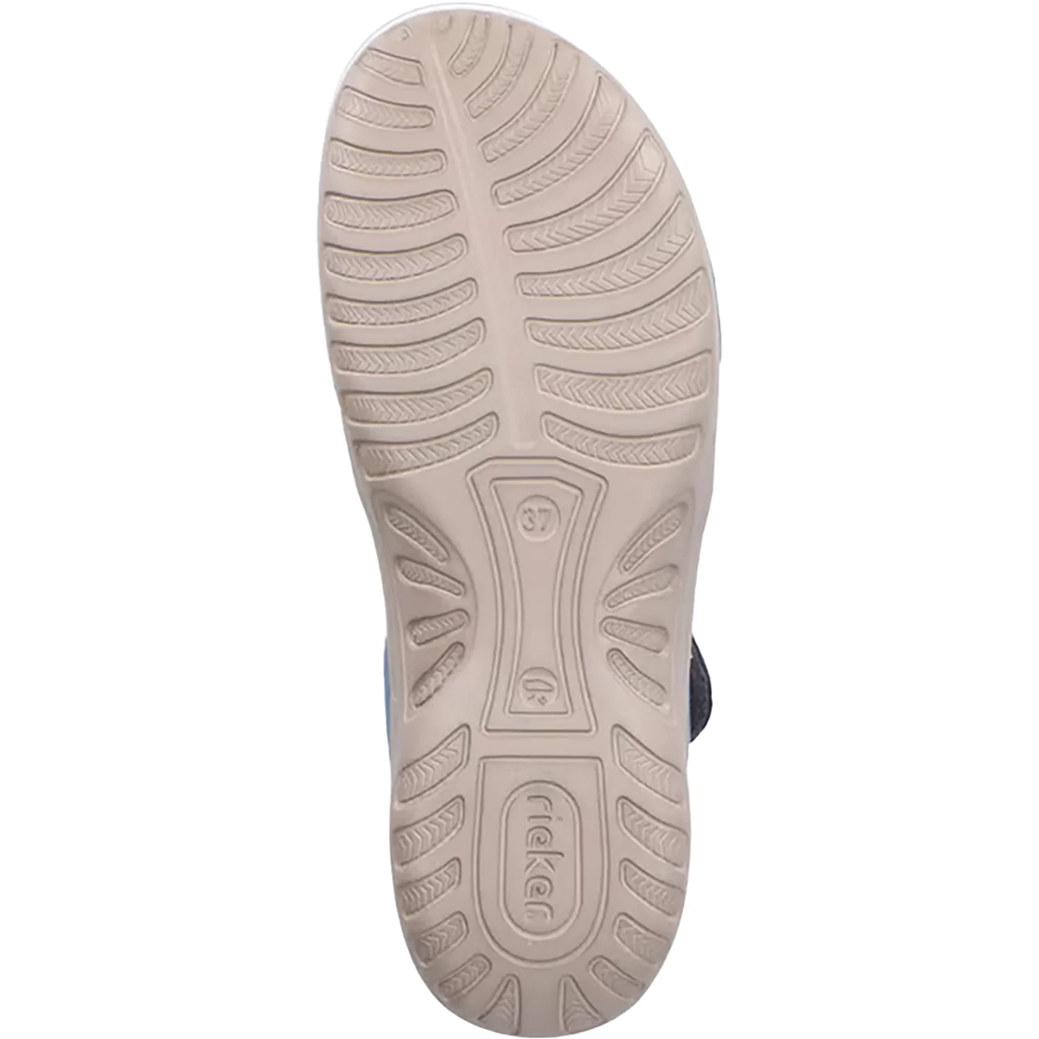 Rieker 64870-14 Women's Sandals Royal/Jeans-Weiss Synthetic - Image 4