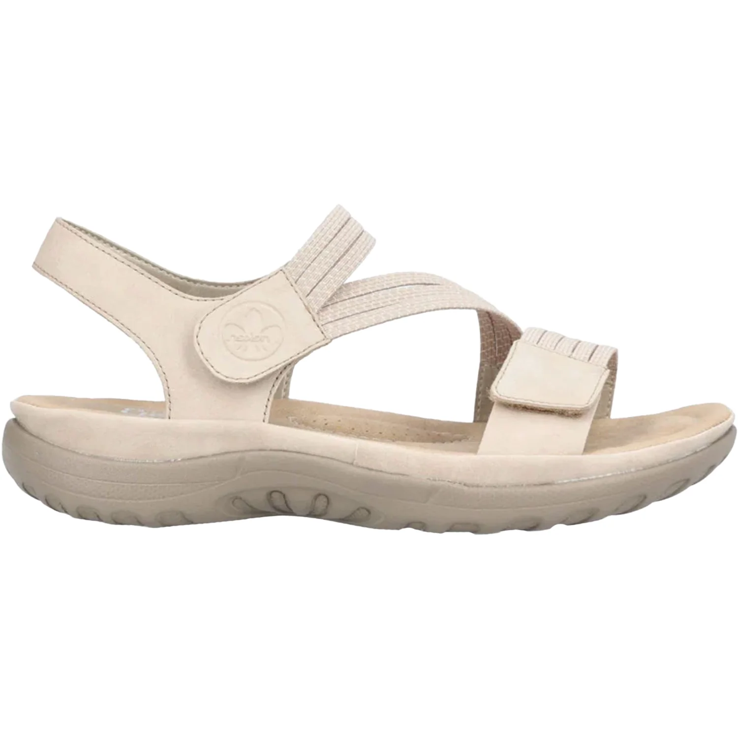 Rieker 64870-62 Franja Women's Active Sandals Ginger/Cliff/Weiss