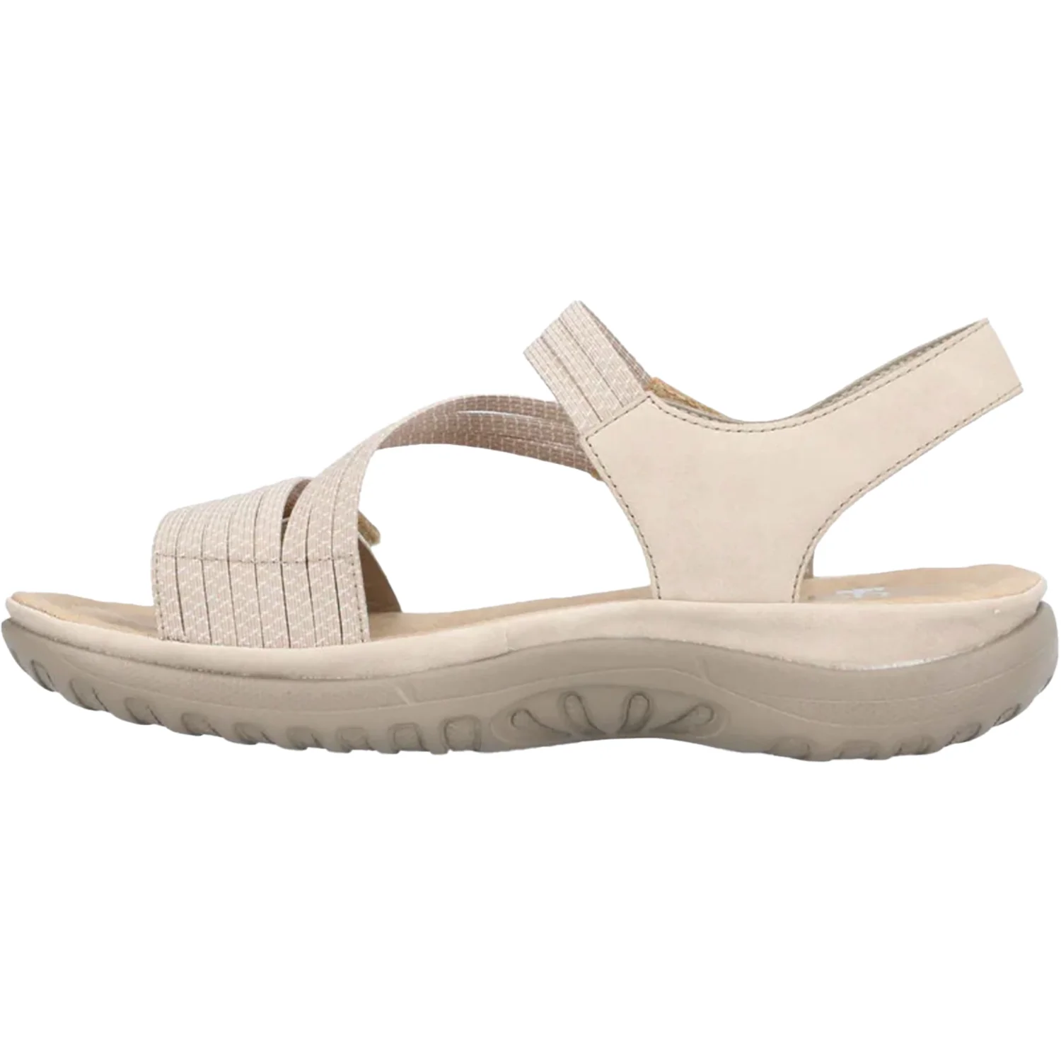 Rieker 64870-62 Franja Women's Active Sandals Ginger/Cliff/Weiss - Image 3