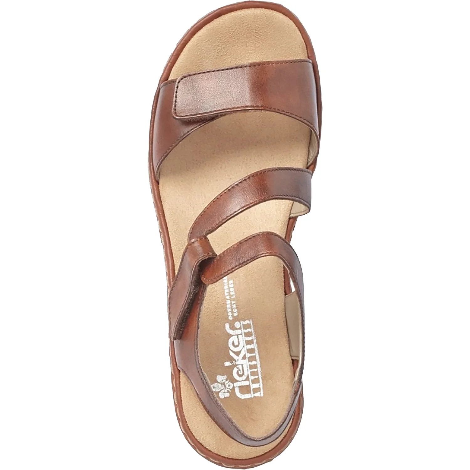 Rieker 659C7-24 Regina C7 Women's Sandals Clarino Leather - Image 2