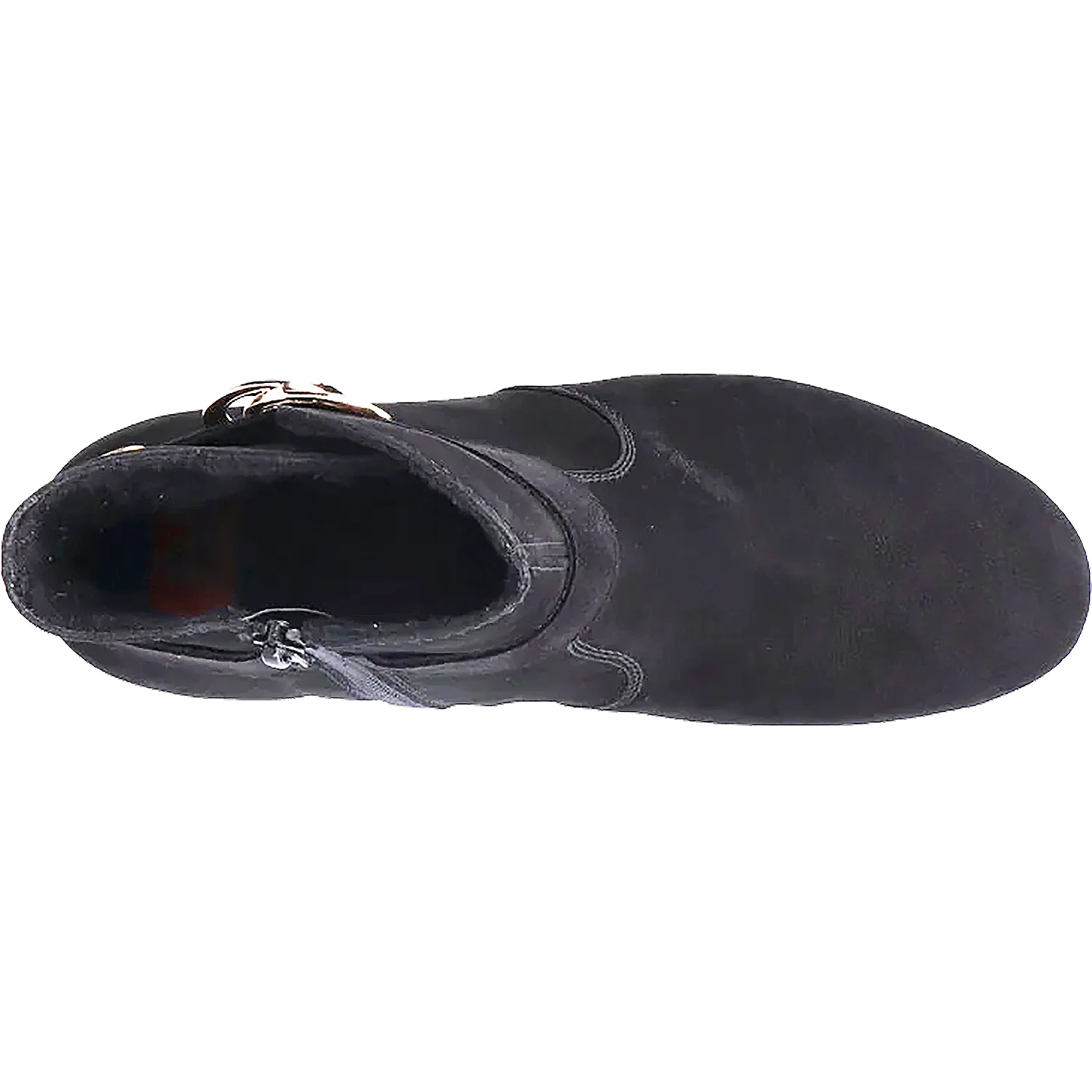 Rieker 70289-00 Sarah 89 Women's Ankle Boots Black Suede - Image 2