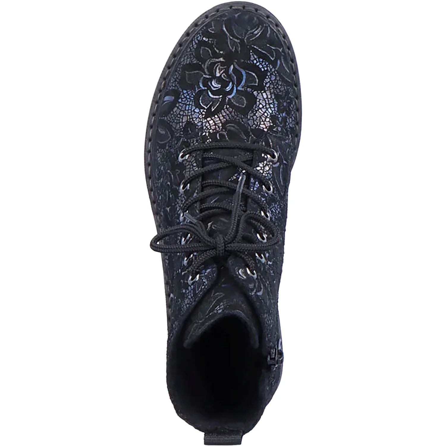 Rieker 72010-14 Payton Women's Boots Booties Navy/Schwarz Synthetic - Image 2
