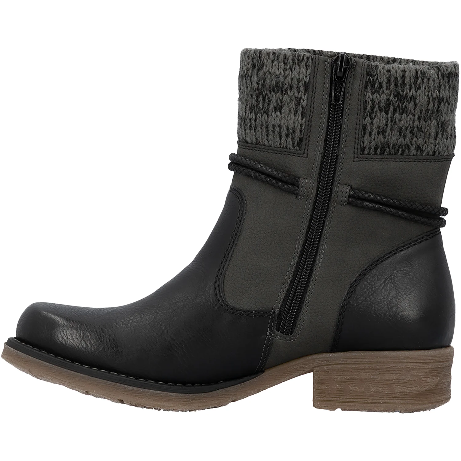 Rieker 79688-00 Fee Wool Women's Boots Schwarz/Stromboli/Athrazit - Image 3