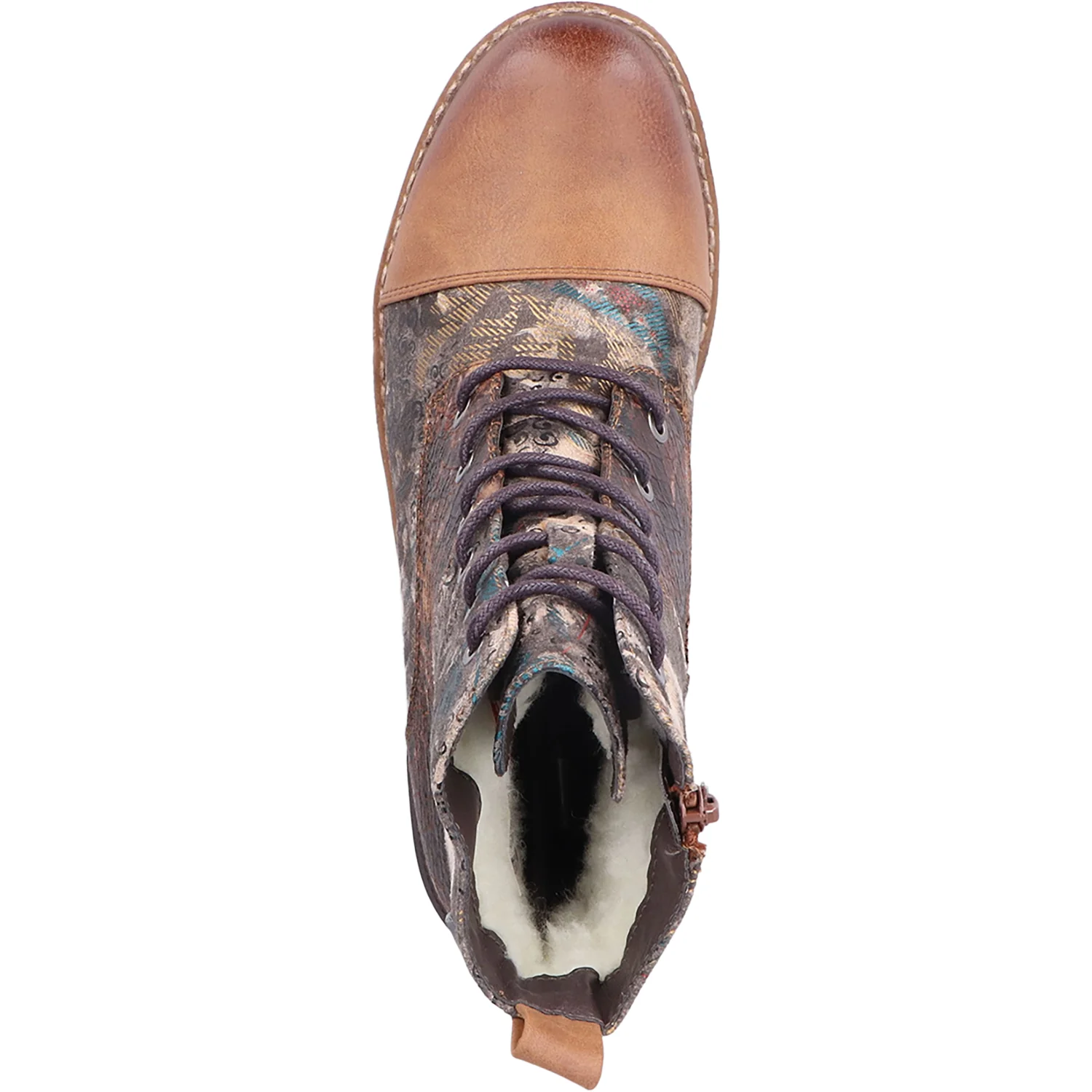 Rieker 94611-90 Women's Boots Nuss/Rauch-Multi Synthetic - Image 2