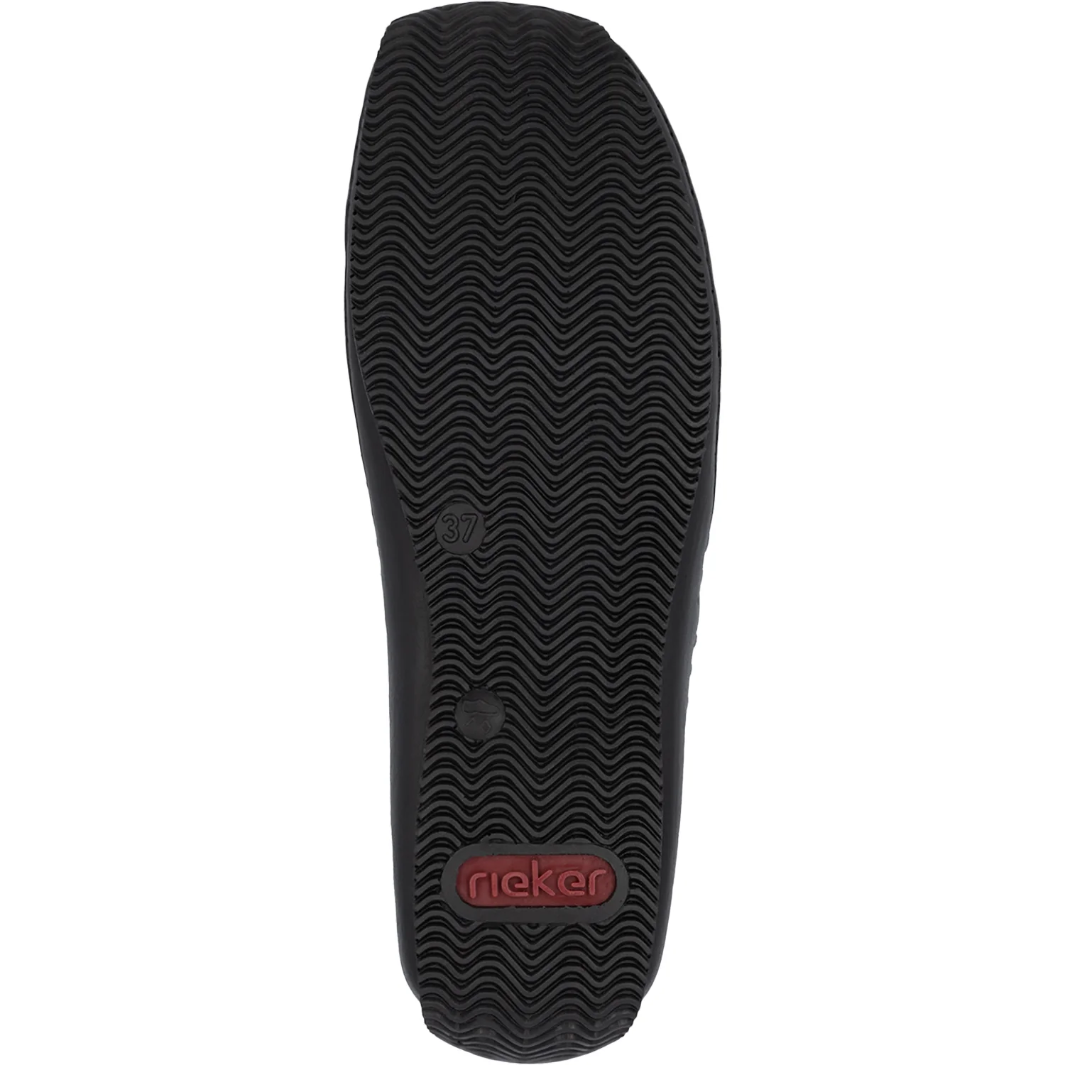 Rieker L1790-00 Stretch Women's Slip Ons Black - Image 4