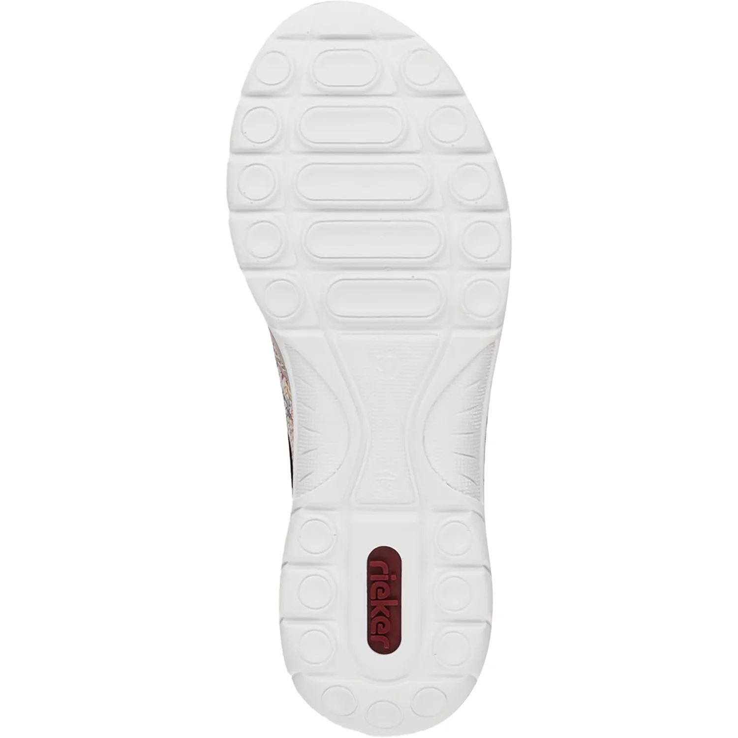 Rieker L3253-40 Nikita 53 Women's Athleisure Shoes Ice/Multi-Grey Synthetic - Image 5