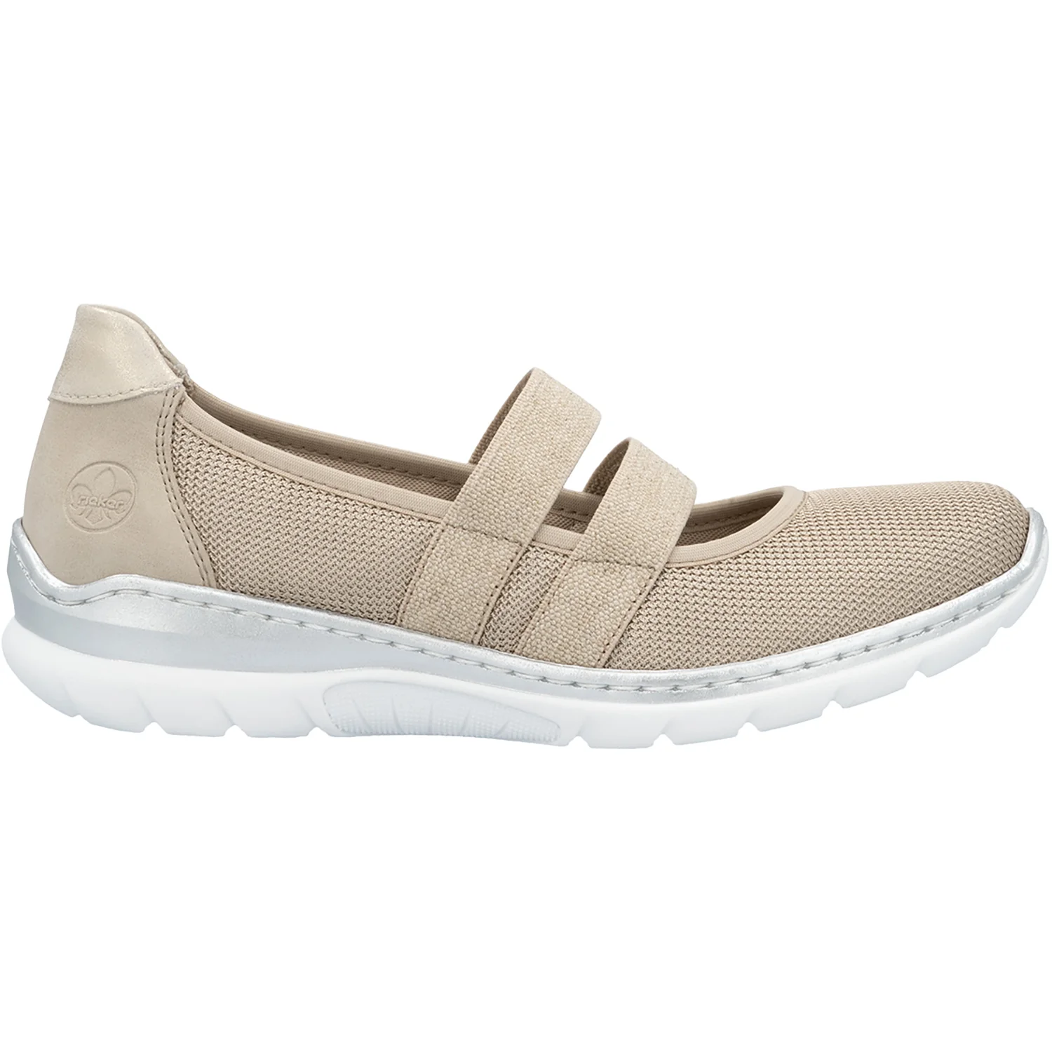 Rieker L3281-62 Women's Shoes Lehm/Ginger/Muschel