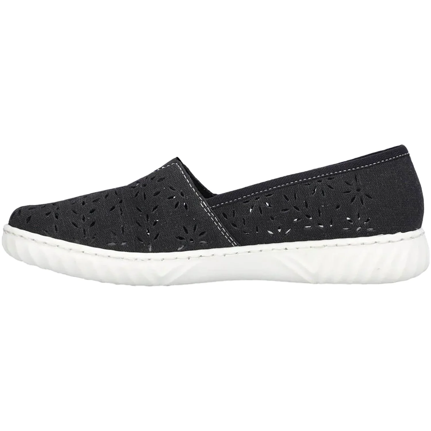 Rieker N0955-00 Edna 55 Women's Slip Ons Black Synthetic - Image 3