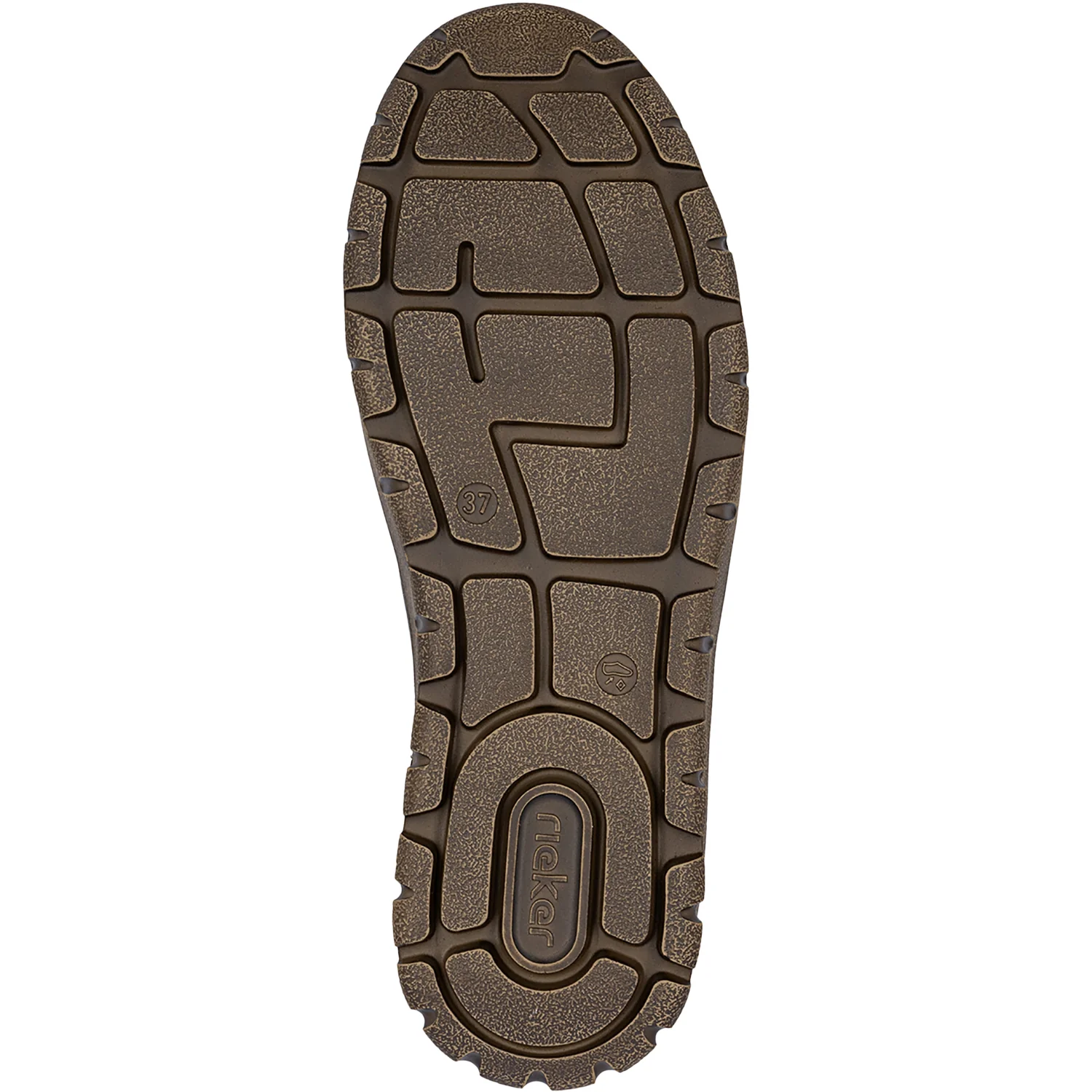 Rieker N1305-45 Women's Boots Basalt/Orange-Multi/Basalt - Image 4