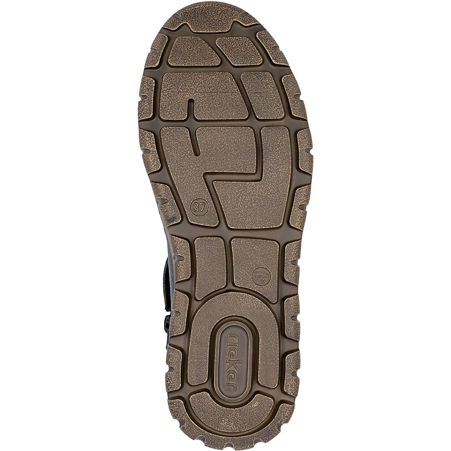 Rieker N1353-35 Women's Boots Havanna/Cerise/Antik Leather - Image 4