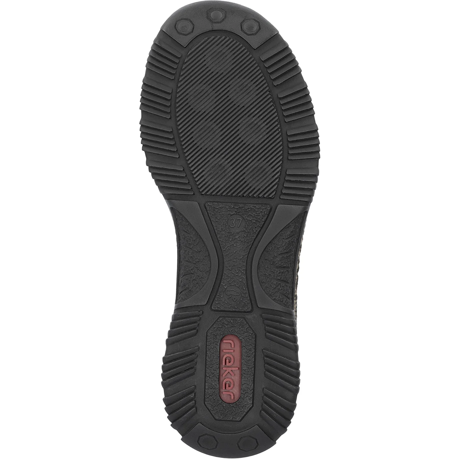 Rieker N3267-01 Women's Shoes Black/Black/Black Synthetic - Image 4