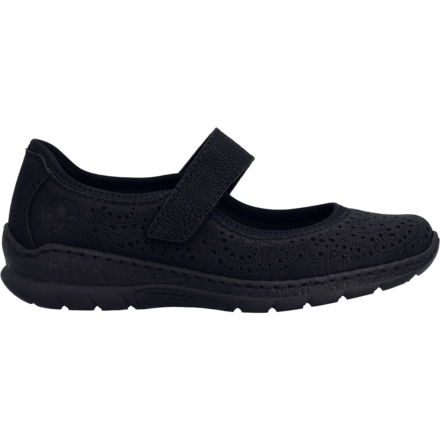 Rieker N4299-00 Nikita 99 Women's Mary Janes Schwarz/Schwarz/Schwarz