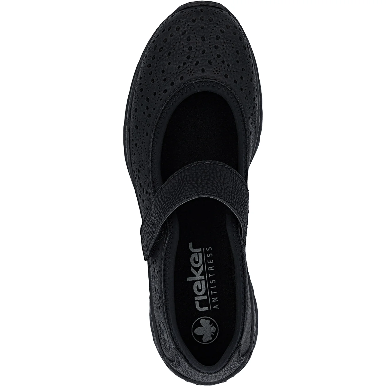 Rieker N4299-00 Nikita 99 Women's Mary Janes Schwarz/Schwarz/Schwarz - Image 2