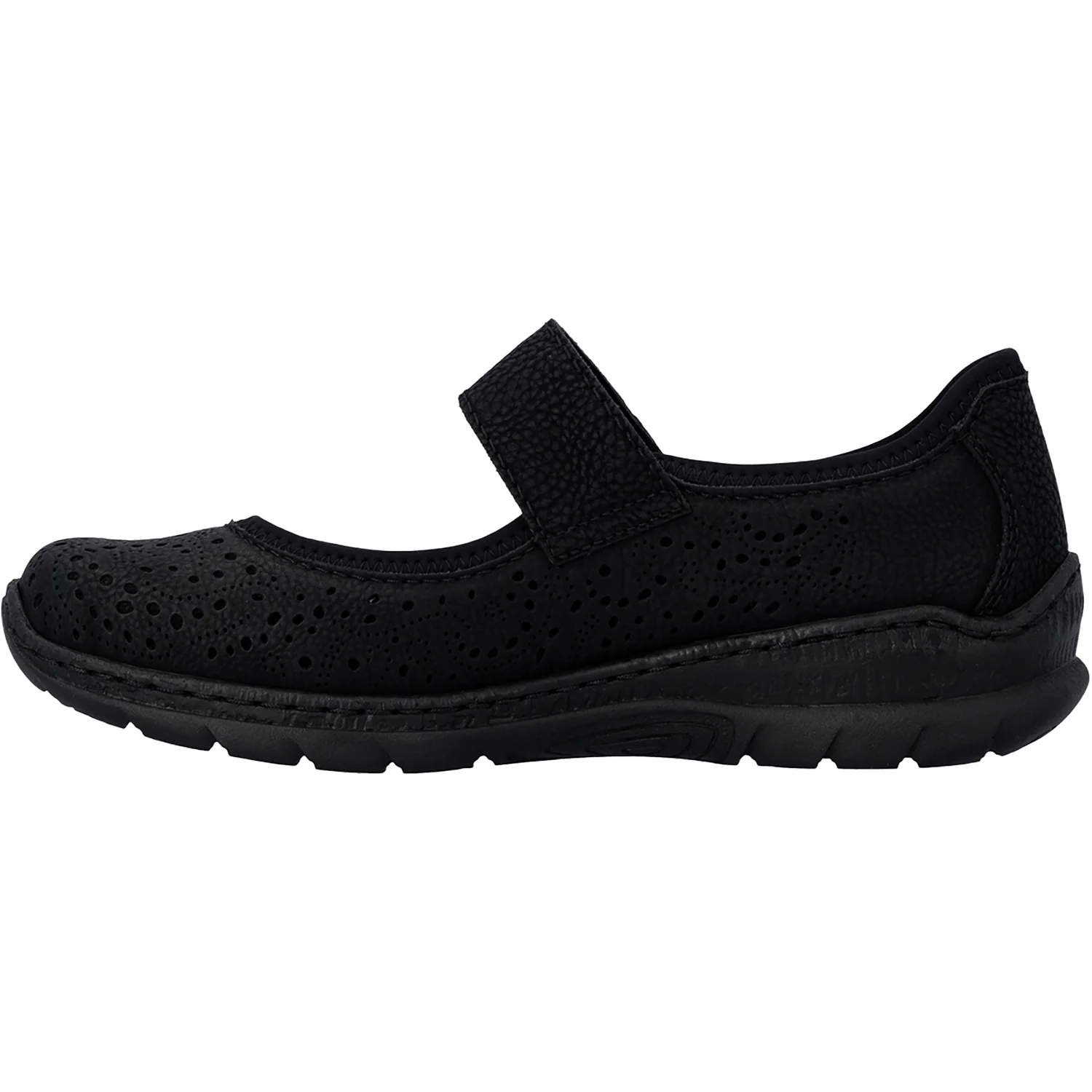 Rieker N4299-00 Nikita 99 Women's Mary Janes Schwarz/Schwarz/Schwarz - Image 3