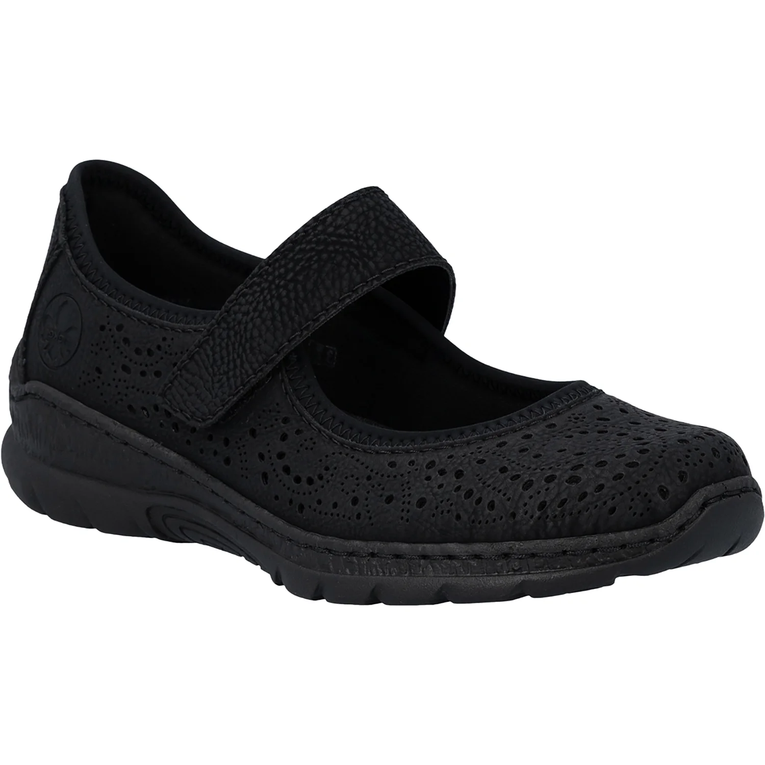 Rieker N4299-00 Nikita 99 Women's Mary Janes Schwarz/Schwarz/Schwarz - Image 5