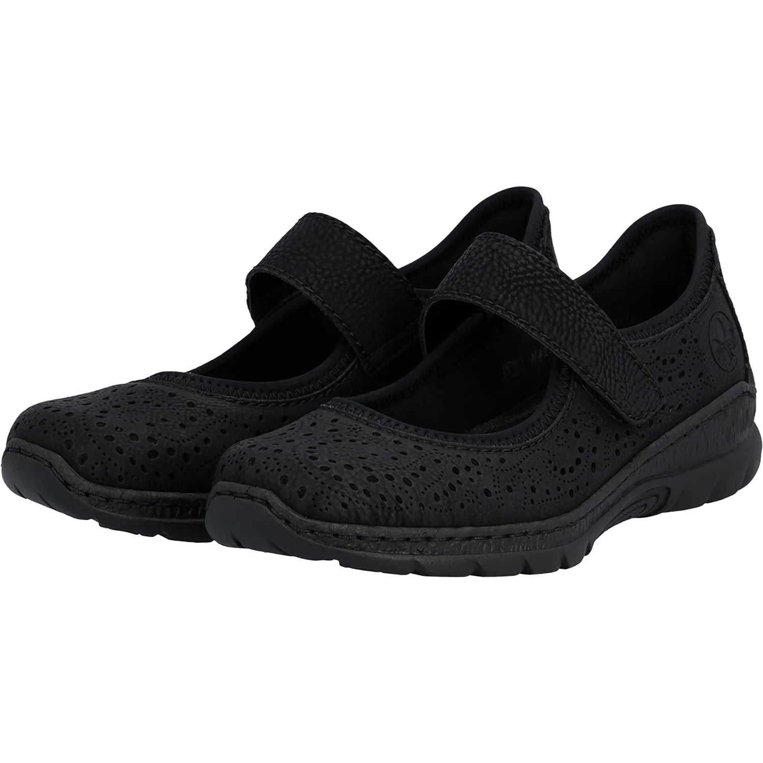 Rieker N4299-00 Nikita 99 Women's Mary Janes Schwarz/Schwarz/Schwarz - Image 6