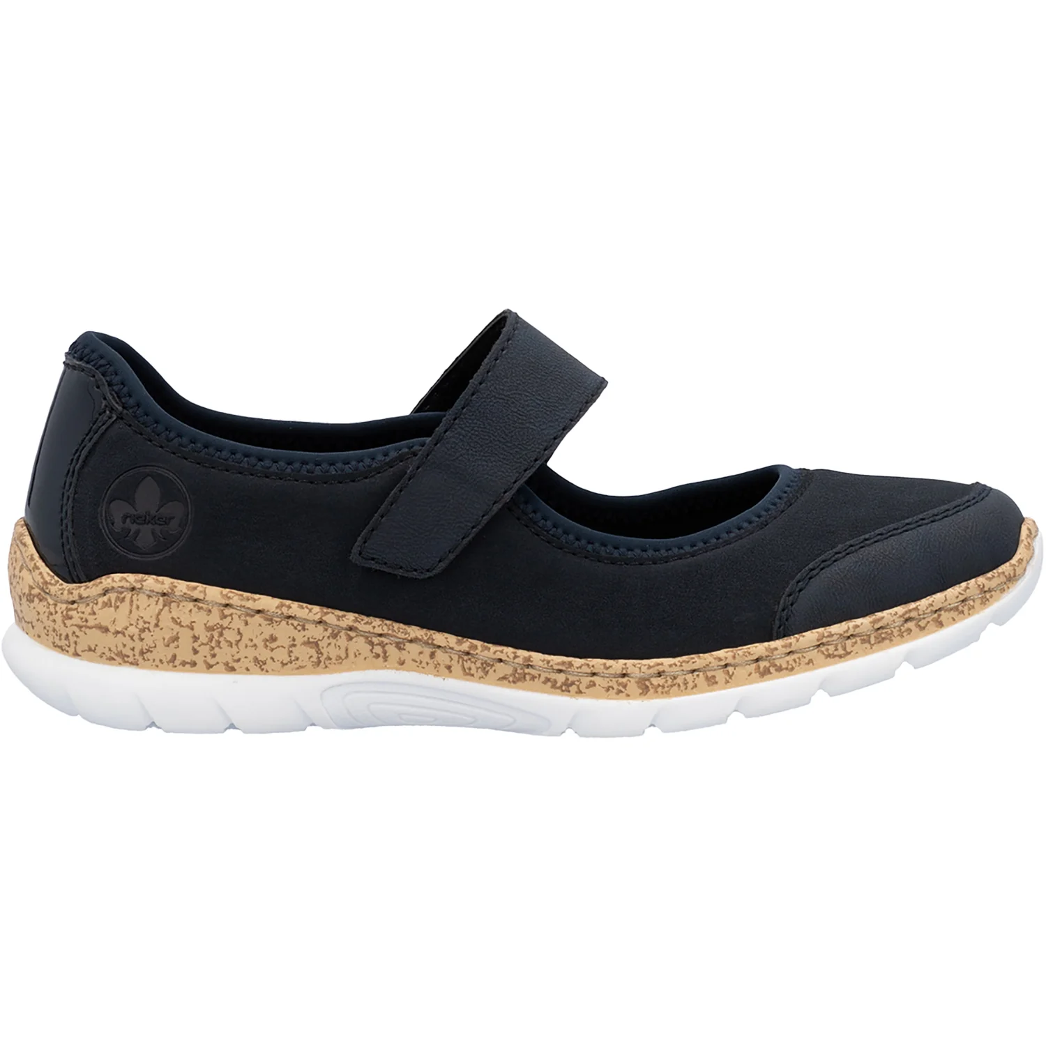 Rieker N42B0-14 Stretch Women's Mary Janes Sporty Pazifik/Pazifik