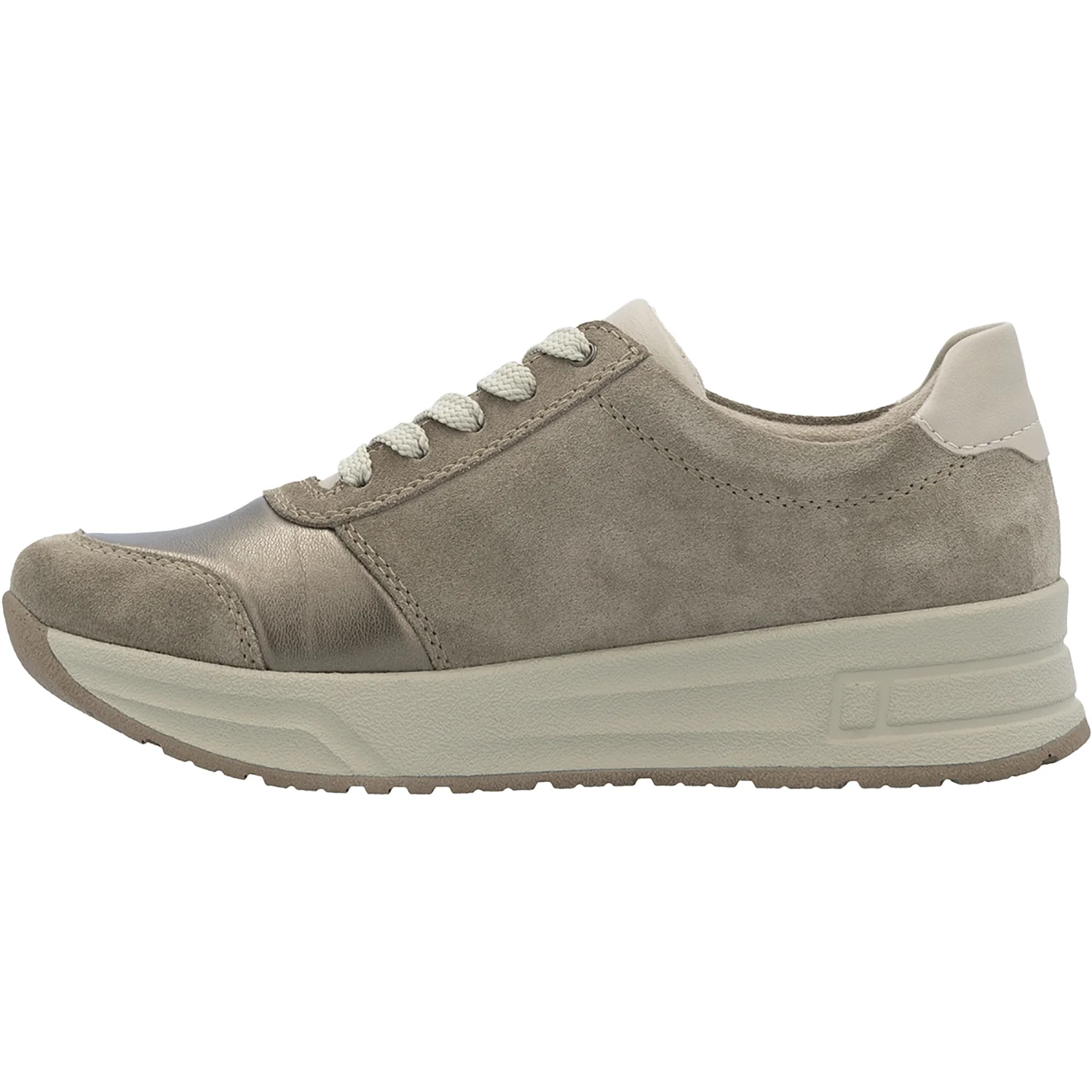 Rieker N8114-61 Doerte Women's Lace Up Shoes Merino/Bronze/Lehu/Bronze Leather - Image 3