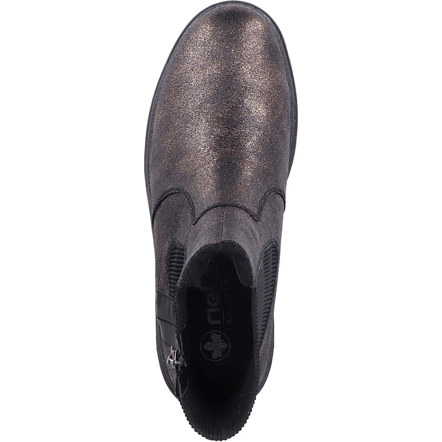 Rieker Z9473-90 Women's Boots Booties Bronze/Schwarz - Image 2