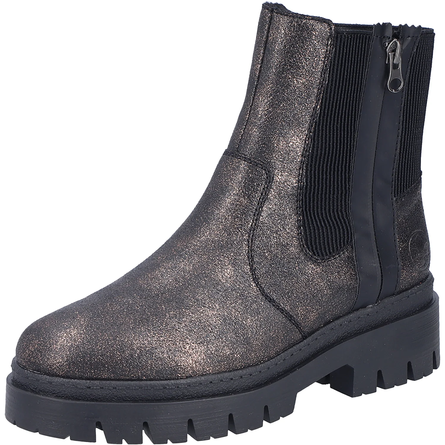 Rieker Z9473-90 Women's Boots Booties Bronze/Schwarz - Image 5