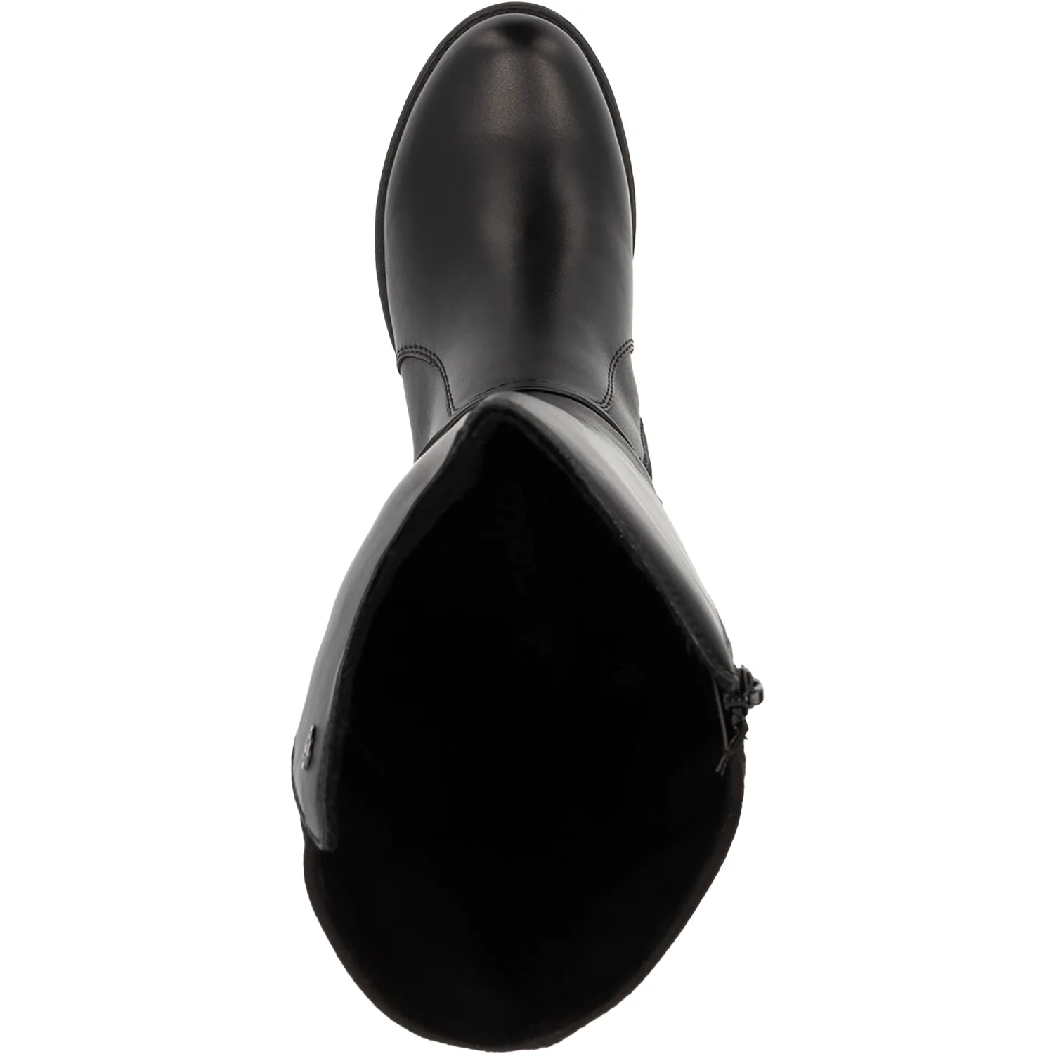 Rieker Z9564-00 Women's Tall Boots Schwarz/Schwarz/Schwarz Leather - Image 2