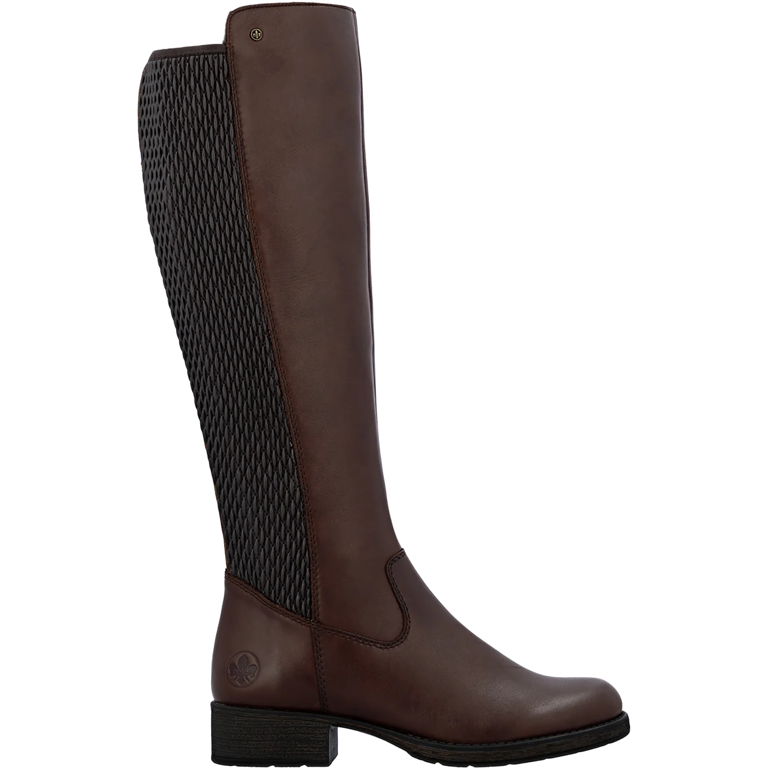 Rieker Z9591-27 Women's Boots Tall Ebony/Moro/Ebony