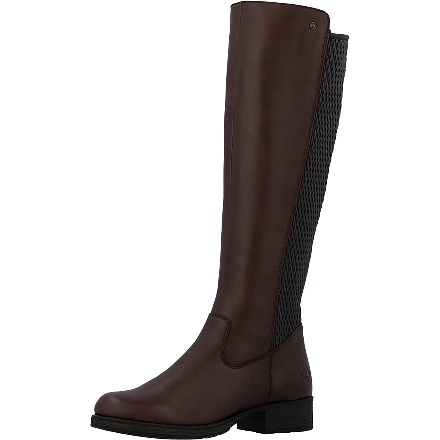 Rieker Z9591-27 Women's Boots Tall Ebony/Moro/Ebony - Image 5