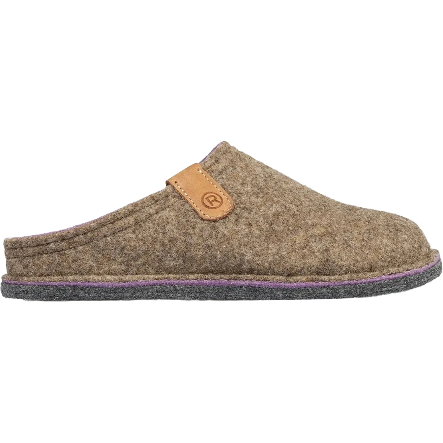 ROHDE Lucca-D Women's Open Back Slippers Leinen Synthetic