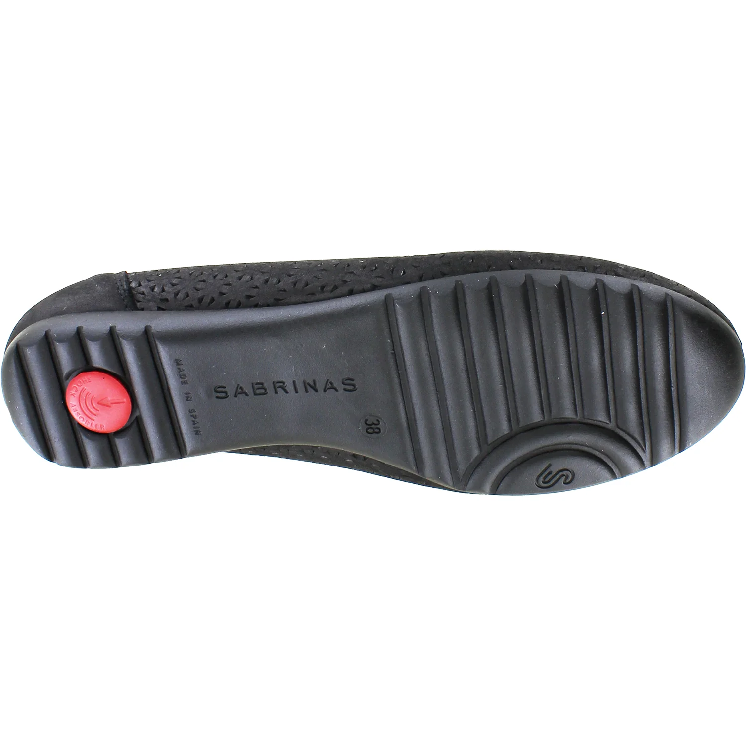 Women's Sabrinas London 22030 Black Nubuck - Image 4