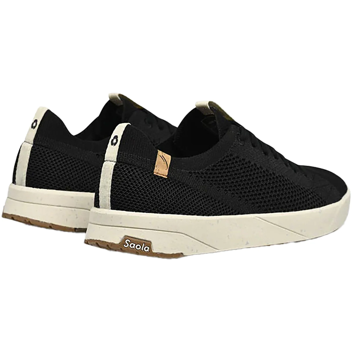 Saola Cannon Knit 20 Women's Sneakers Black Knit - Image 3