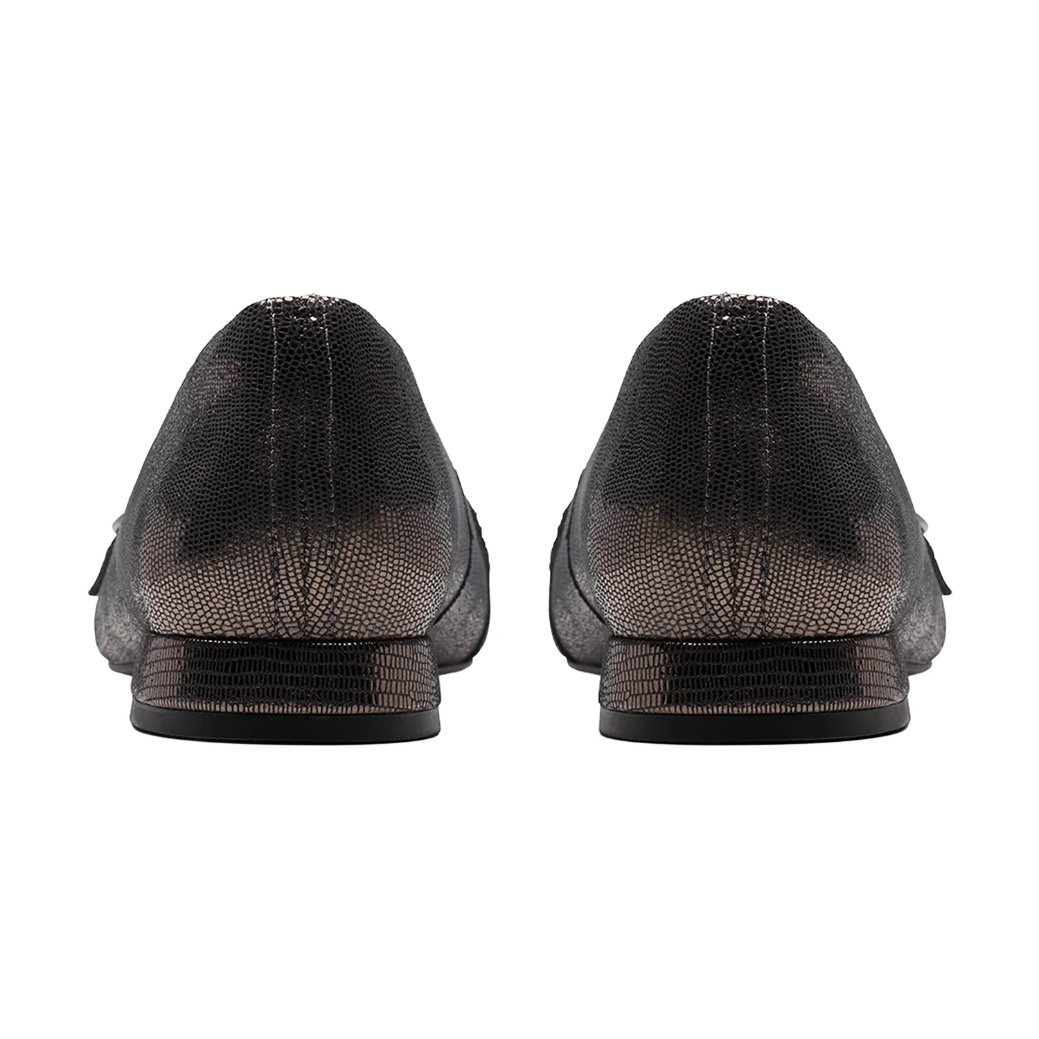 Sensa 15 Strap Women's Dress Flats Metallic Leather - Image 6