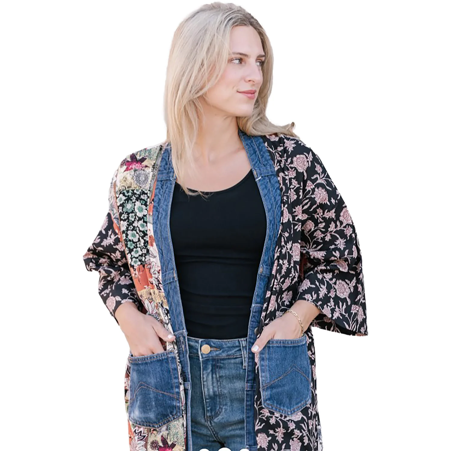 Shannon Passero Janis Cardigan Women's Outerwear Rust Mix - Image 2