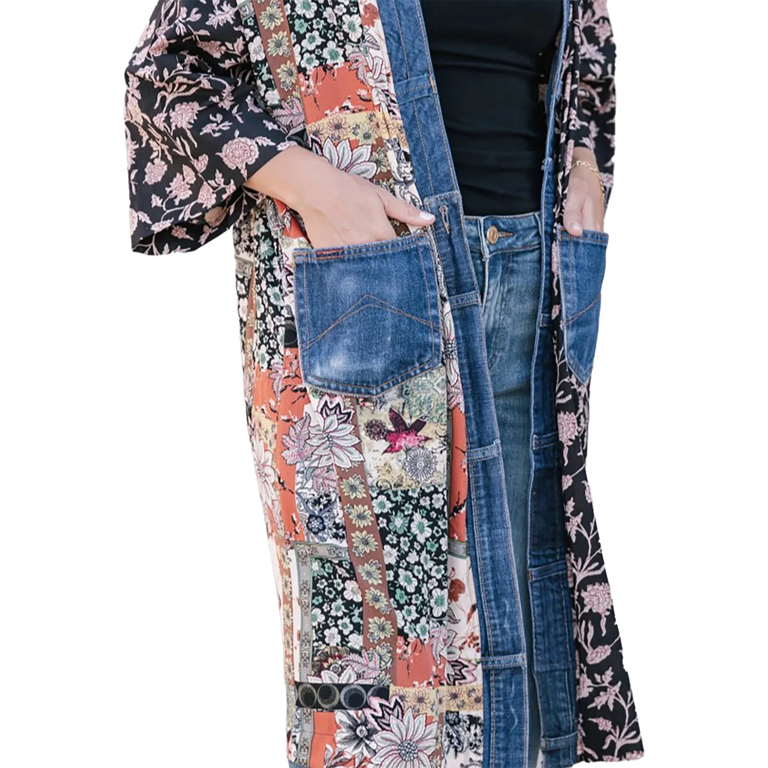Shannon Passero Janis Cardigan Women's Outerwear Rust Mix - Image 3