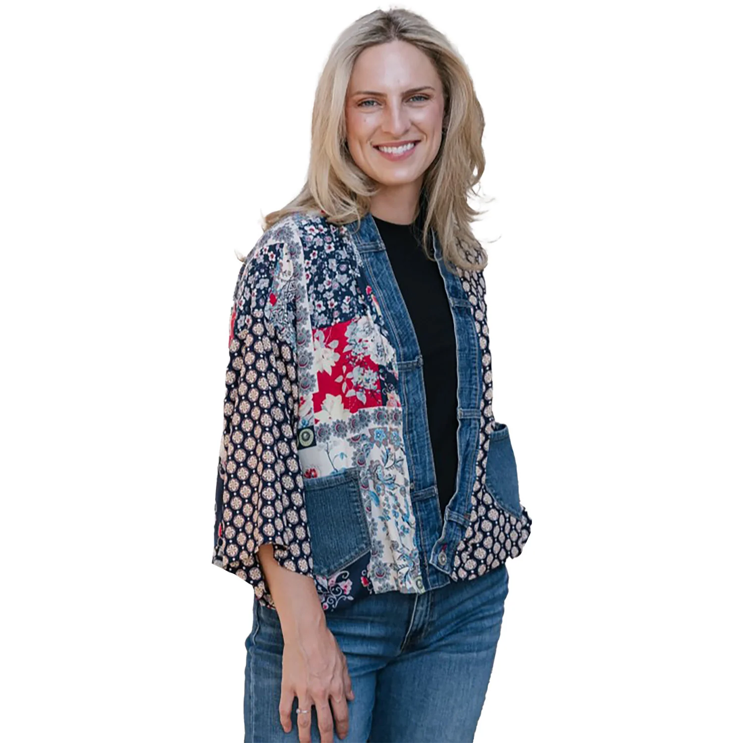 Shannon Passero Karol Cardigan Women's Outerwear Navy Mix