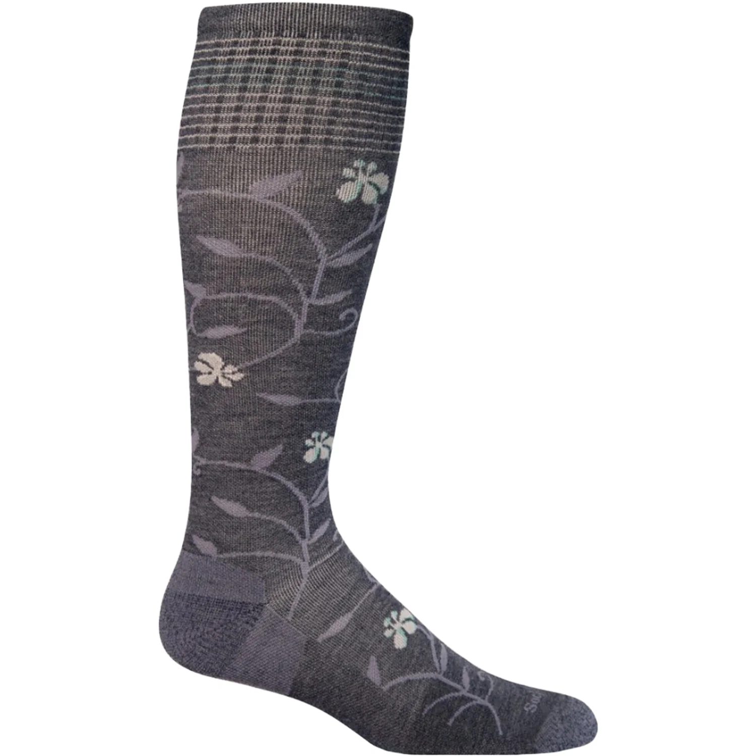 Sockwell 15-20 Full Sun Wide Calf Women's Compression Socks Wide Denim