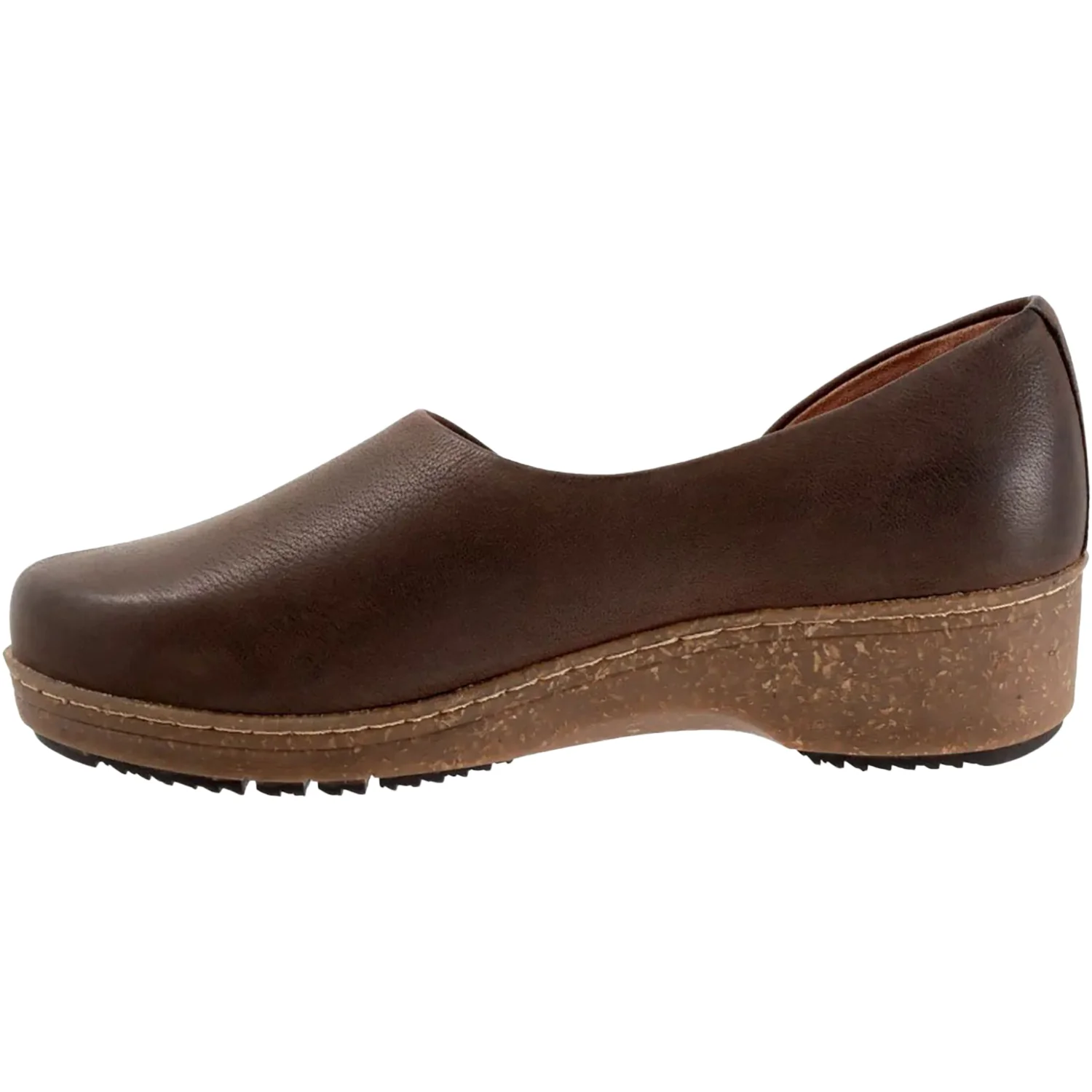 Women's Soft Walk Addie Dark Brown Nubuck - Image 3