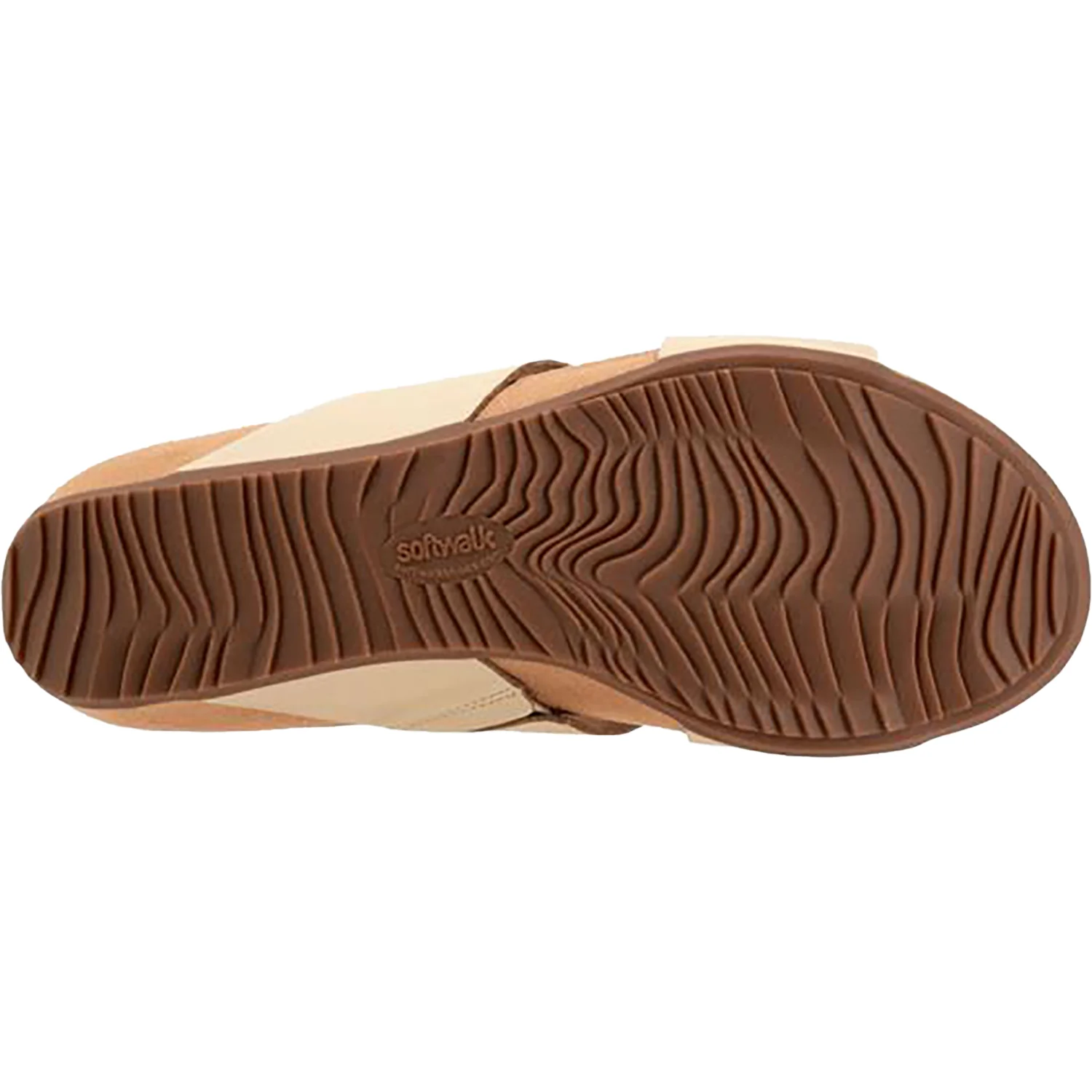 Women's Soft Walk Beverly Beige Leather - Image 4