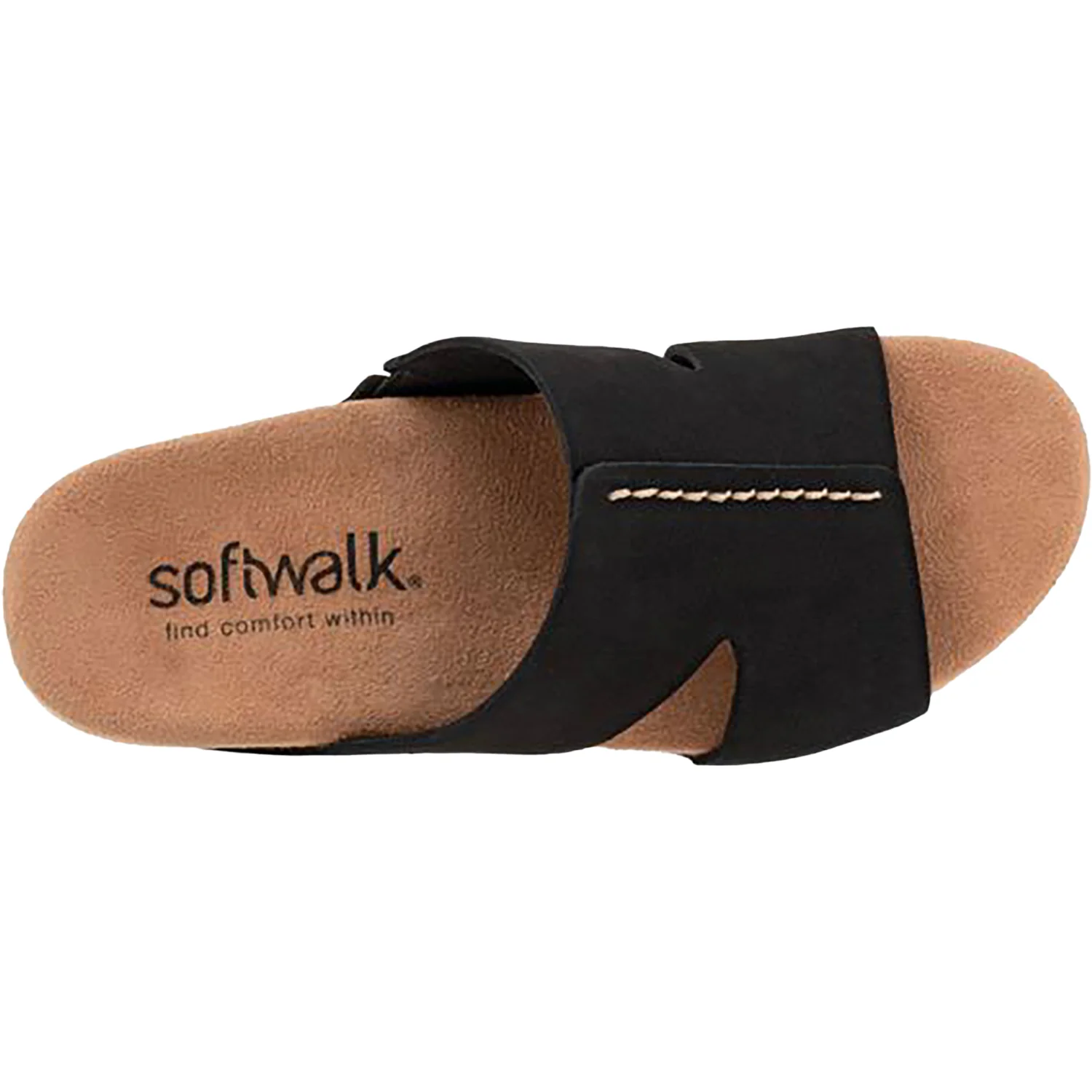 Women's Soft Walk Beverly Black Nubuck - Image 2