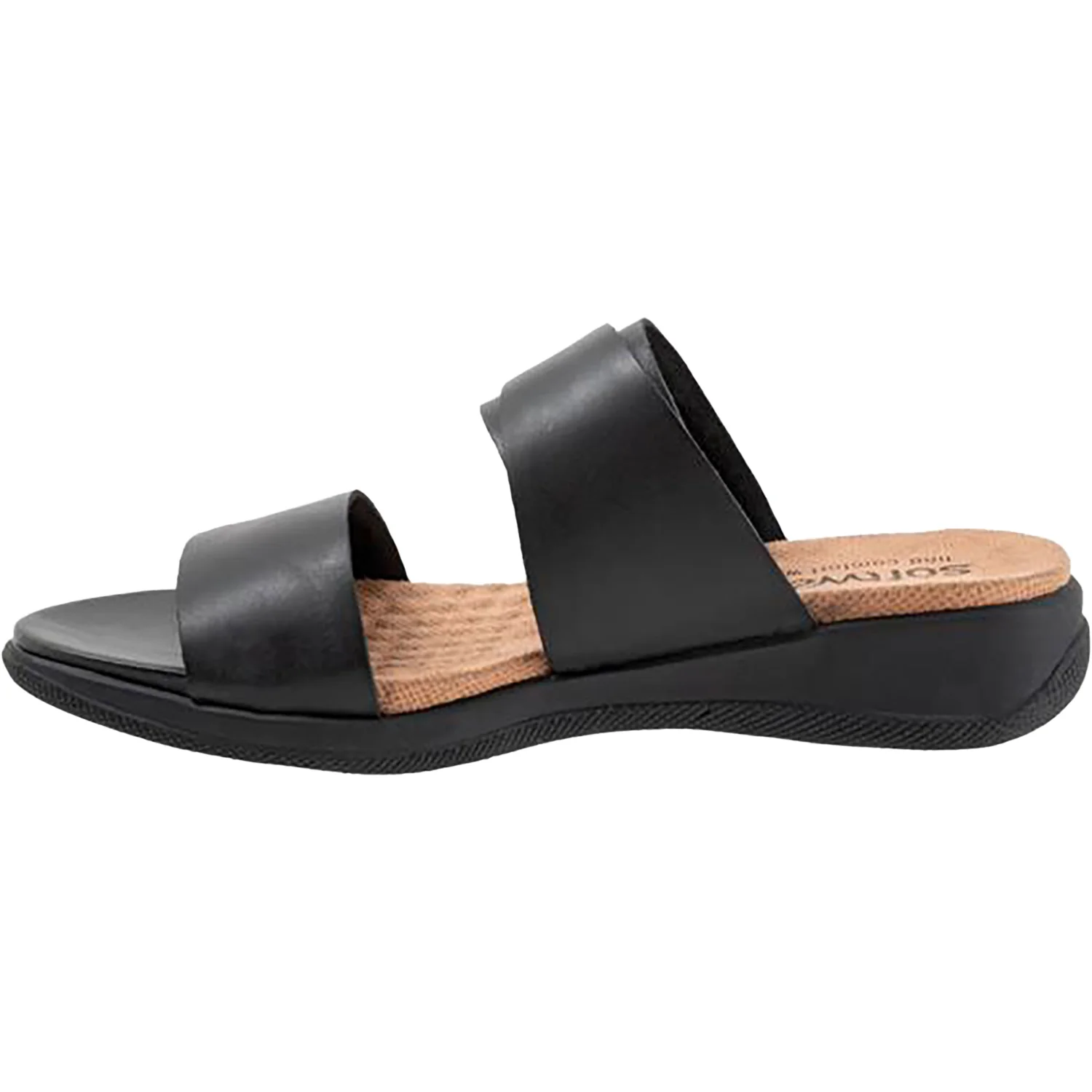 Soft Walk Toki Women's Sandals Black Leather - Image 3
