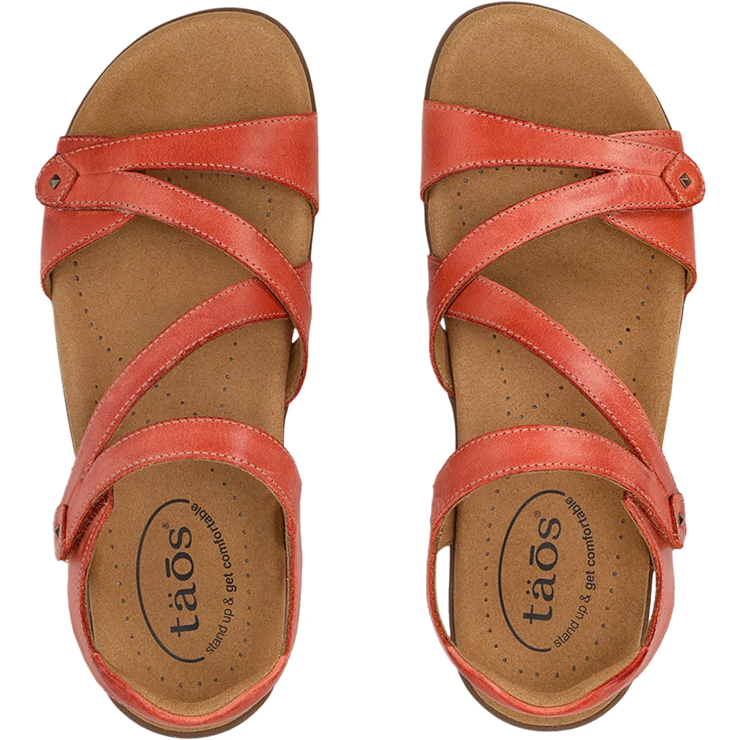 Taos Big Time Women's Ankle Strap Sandals Bruschetta Leather - Image 2