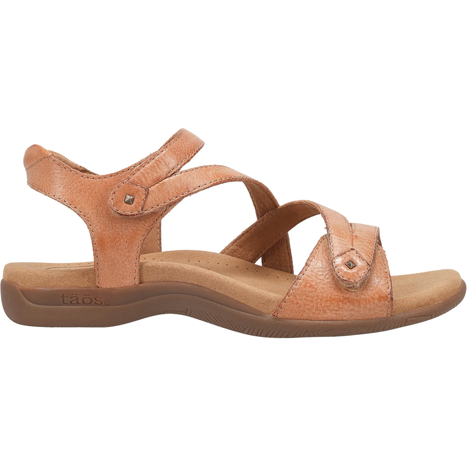 Taos Big Time Women's Ankle Strap Sandals Natural Leather