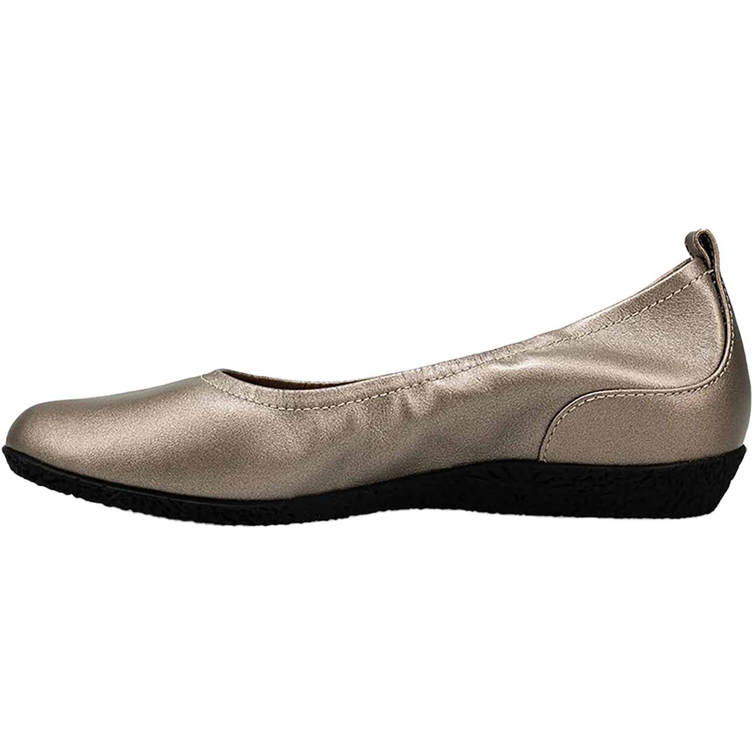 Taos Chit Chat Women's Ballerina Flats Champagne Leather - Image 3