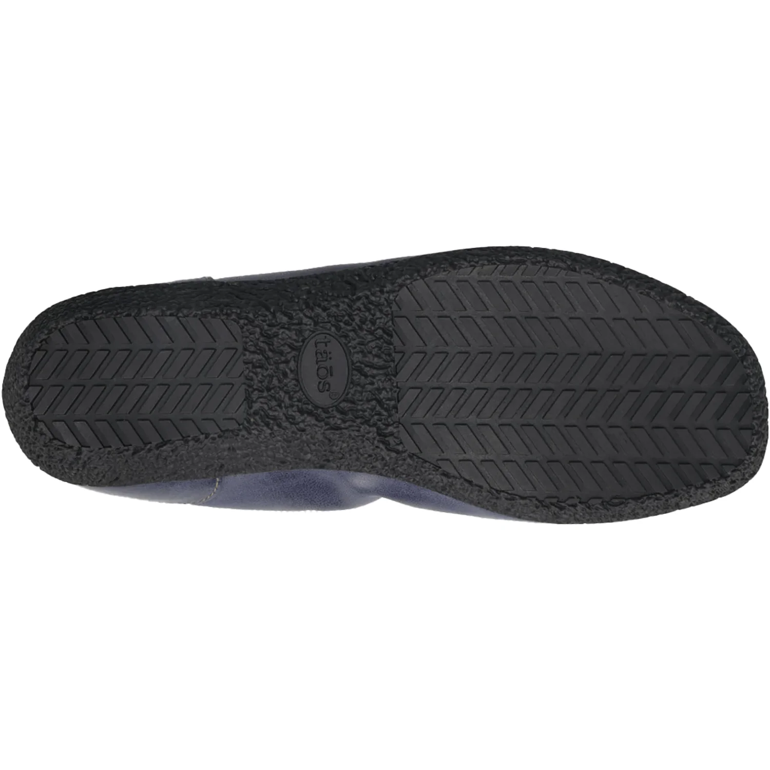 Taos Chit Chat Women's Ballerina Flats Petrol Blue Leather - Image 4