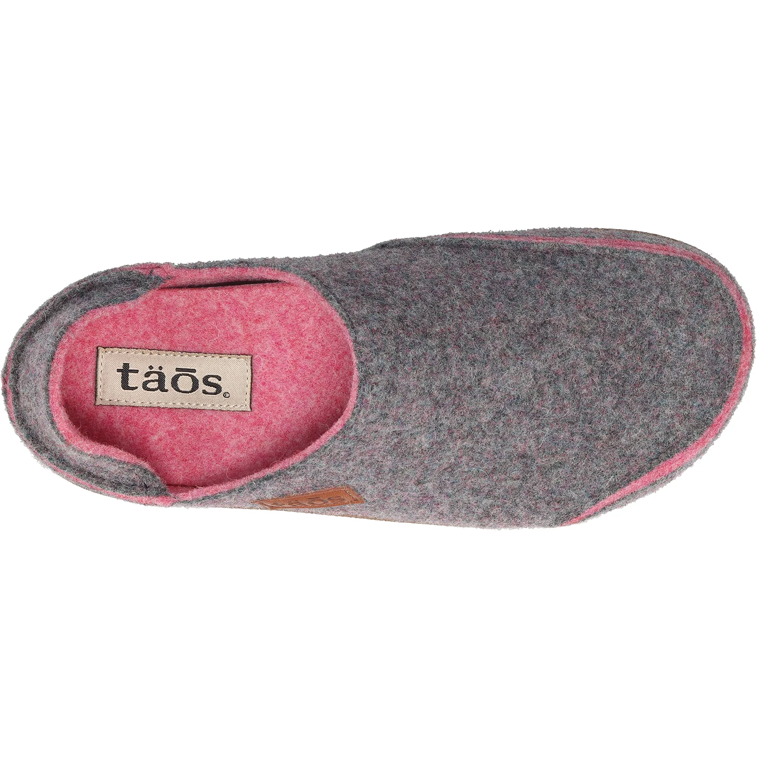 Taos Convertawool Women's Slippers Grey Rose Wool - Image 2