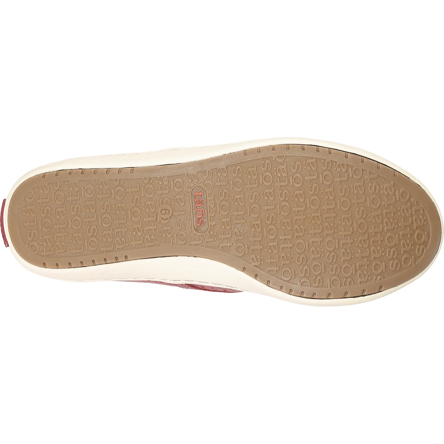 Taos Court Women's Slip On Sneakers Warm Red Leather - Image 4